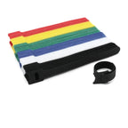 10pcs Releasable Cable Ties 15 20 25 30cm Mouse Earphone Wire Wrap Cable Organizer Nylon Hook Loop Strap Zip Bundle Bandage Tie