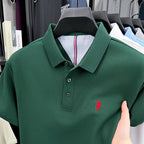 Men's 100% Cotton Polo Shirt – Short Sleeve Casual Golf & Business Shirt