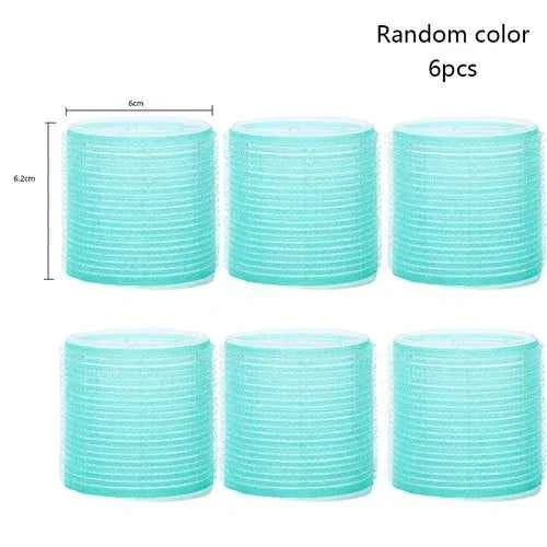Hair Rollers Self Grip Hook Hair Curlers Heatless Roller Salon Dressing Curlers Jumbo Size Sticky Hair Styling Tools