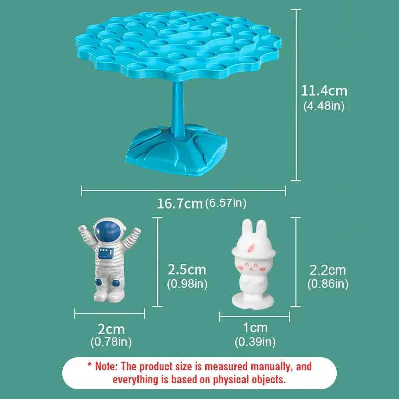 Frog Balance Tree Math Game Montessori Educational Toy for Kids