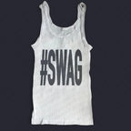 American fashion women's street vest Grunge Emo girl slim fit punk letter print cute crop top Y2k clothes Gothic baby top emo