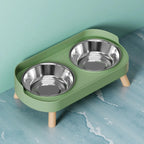 Stylish Elevated Dog Bowl for Better Posture and Digestion