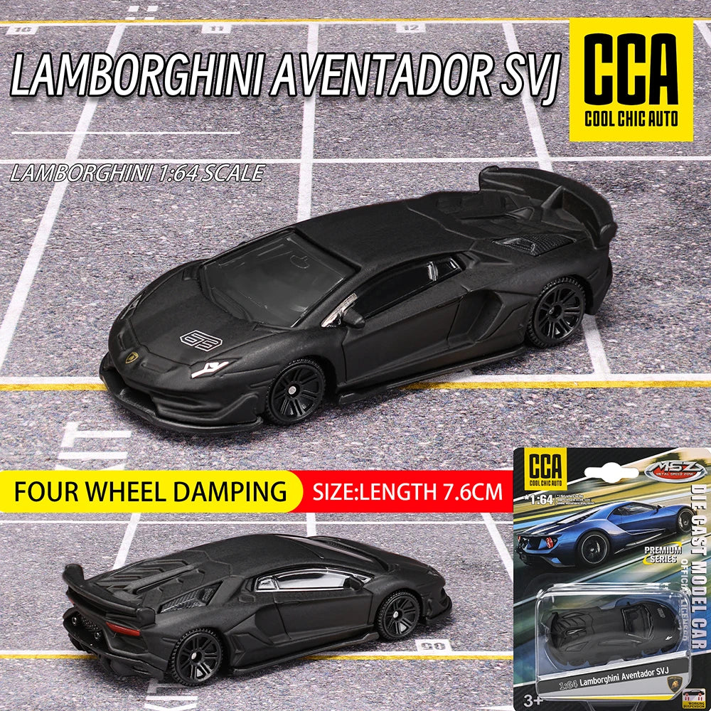 CCA 1:64 BMW M4 Z4 M850I M4 GT3 Exquisite Hanging Model Classic Car Static Car Model Alloy Die-Casting Car Model Collection Gift