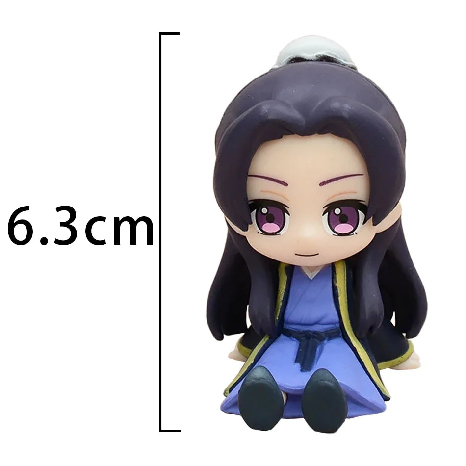The Apothecary Diaries Maomao Jinshi Mini Figure Anime Sitting Kawaii Desktop Car Ornaments Model Gifts Toys