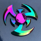 Rainbow Metal Fidget Spinner Stress Relief Finger Toy for All Ages