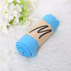 Fashion Korean Scarf Women Luxury Spring Winter Solid Color Hijabs For Woman Shawls Wraps Pashmina Bandana Scarves Wedding Gift