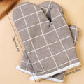 1pcs Kitchen Baking Gloves Microwave Oven Gloves High Temperature Resistant And Insulated Gloves Oven Gloves Heat-Resistant Glo