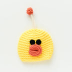 Cartoon Dog Key Case Handwoven Key Organizer Pouch