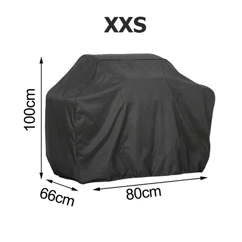 5 Size BBQ Grill Barbeque Cover Anti-Dust Waterproof Weber Heavy Duty Charbroil BBQ Cover Outdoor Rain Protective Barbecue Cover