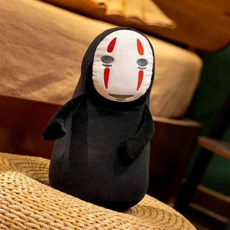 Japanese Anime Movie No Face Man Figure Doll Stuffed Plush Intresting Toy Home Decro Birthday Gifts