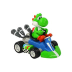 12cm 7pcs Anime Mario Power Car Mario Kart Cartoon Action Figure Cute PVC Model Desktop Ornaments Children's Toys Holiday Gifts