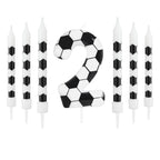 7pcs Red Racing Cars Themed Birthday for Cake Candles, Number 0 1 2 3 4 5 6 7 8 9 10 Candle Birthday Cake Topper