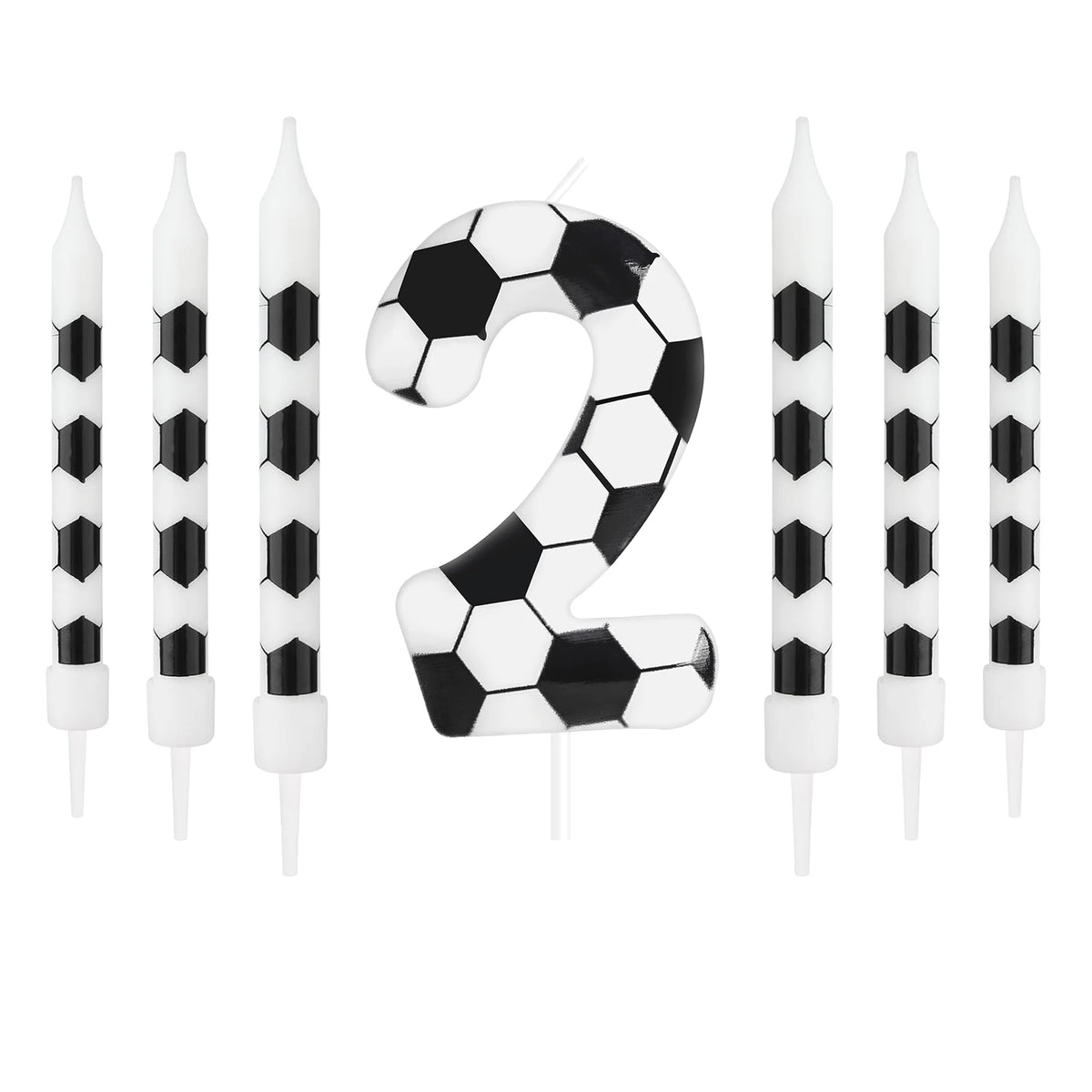 7pcs Red Racing Cars Themed Birthday for Cake Candles, Number 0 1 2 3 4 5 6 7 8 9 10 Candle Birthday Cake Topper