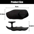 Anti-Slip Grips Strengthener Portable Finger Trainer Ergonomic Rubber Hand Protector for Weight Lifting Pull-Ups Gym Training