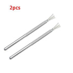 7 Pin Feather Wire Texture Ceramics Tools Polymer Clay Sculpting Modeling Tool DIY Pottery Brush Pottery Tools Cake Accessories