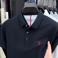 Men's 100% Cotton Polo Shirt – Short Sleeve Casual Golf & Business Shirt