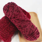 95g Chenille Soft Velvet Yarn Blended Knitting Wool Crochet Handmade Scarf Coat Baby Blanket And Hat