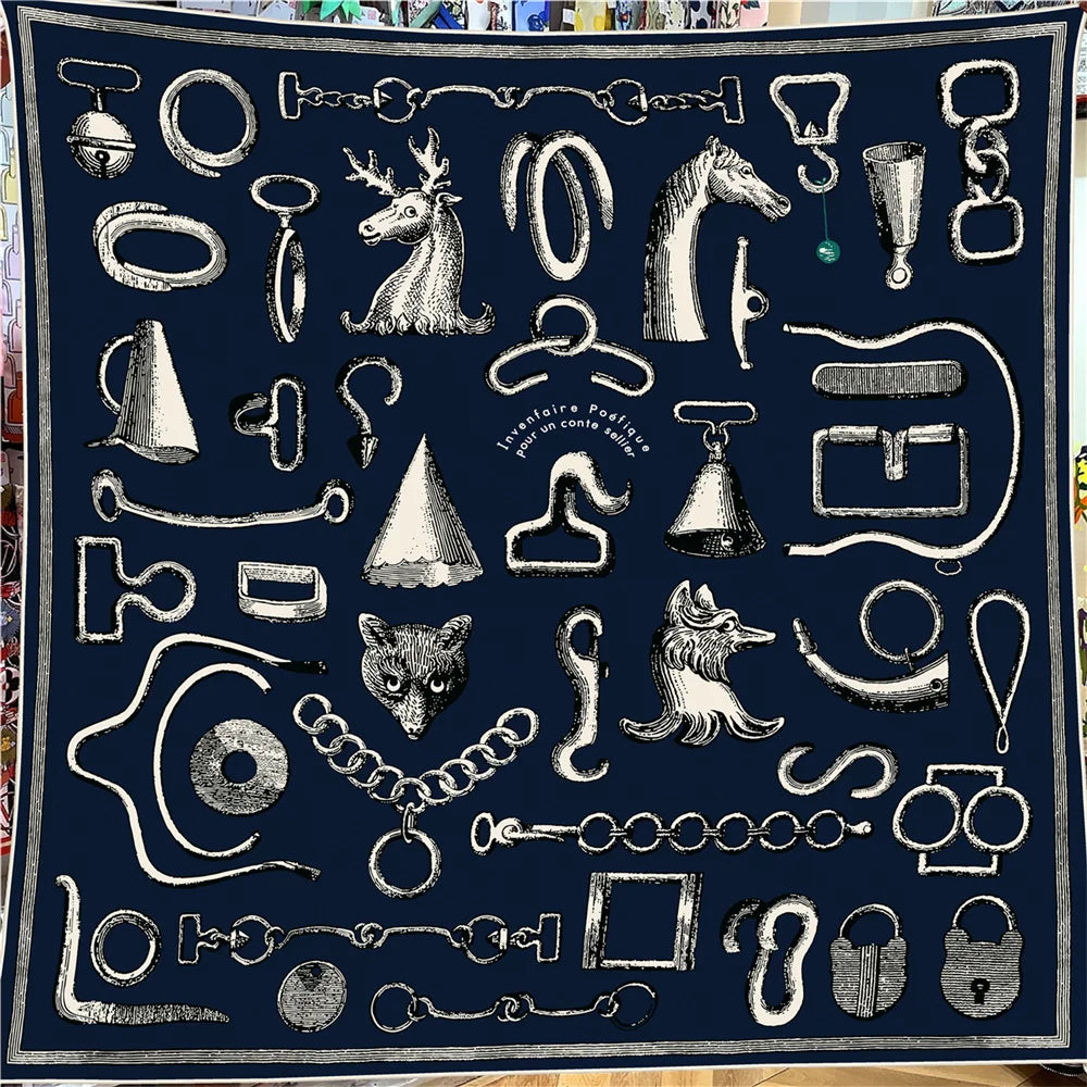 30% Silk 70% Cashmere Scarf Designer Luxury Pashmina Shawls for Women Square Hand Rolled Edges Stole Blanket Big Poncho 135CM