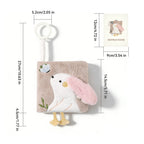 Montessori Cloths Toys Magic Cotton Animal Tissue Box Kids Finger Exercise Cloth Busy Box Toys Baby Educational Activity Sensory