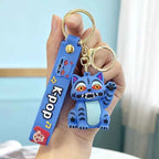 KPop Rumi Keychain Kpop Group Rumi Mira Zoey Anime Character Keychains Backpack Pendant Charms Party Favor Gift Keyring