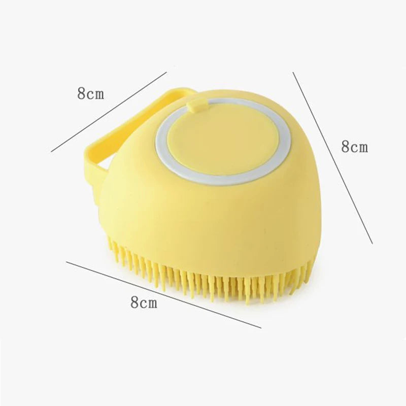 Dog & Cat Bath Massage Gloves Brush Soft Safety Silicone Pet Accessories Tools - WTN Essentials 