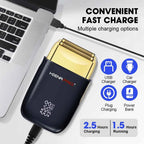 HIENA shaving machine men Electric shaver Hair clipper Rechargeable Metal Housing Pro Electric Shaver For Men Electric home