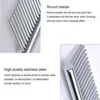 Pet Dematting Comb Stainless Steel Pet Grooming Comb for Dogs and Cats Gently Removes Loose Undercoat Flea Comb Pretty&Better - WTN Essentials 