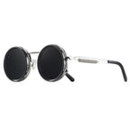 CRIXALIS Polarized Round Sunglasses ND9 Adjustable Dimming Men Women Retro Punk Men's Fishing Eyeglasses Outdoor Shades UV400