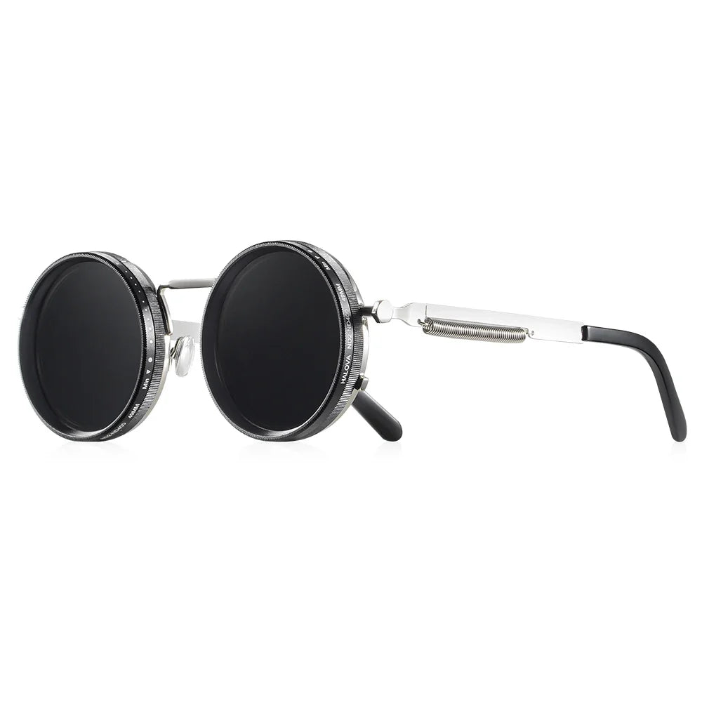 CRIXALIS ND9 Adjustable Polarized Round UV400 Sunglasses