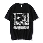 Anime Serial Experiments Lain T-Shirt Men Women Graphic T Shirts Unisex Iwakura Manga Girl Sci Fi Short Sleeve Tee Tops 62463