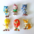 Sonic Figures 6PCS Set – Shadow, Tails & Character Collectible Toys