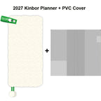 Kinbor 2027 Pocket Weekly Planner Notebook Limited Edition Week Journal Notebook Monthly Yearly Planning Book Travel Recording