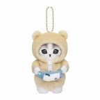 Mofusand Anime Plush Keychain Cute Cat Bag Charm