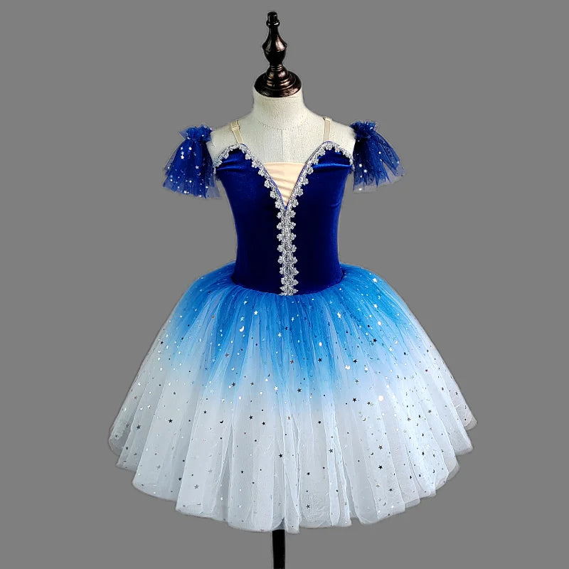 Girls' dance skirt, children's ballet skirt, school dance performance skirt, girls' ballet costume, dance performance costume