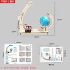 STEM Science Experiment Kit Earth Day Night Cycle Simulation DIY Model Kids Age 8-12 School Project Educational Toy Gift