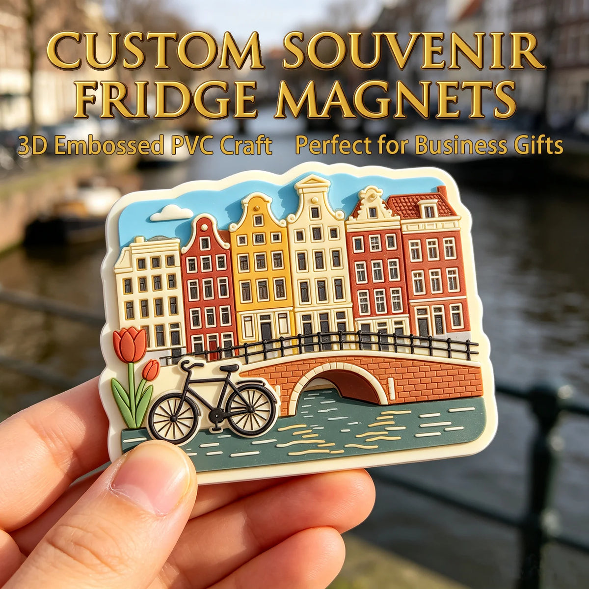 Custom PVC Fridge Magnets Wholesale Personalized Rubber Refrigerator Magnets for Company Logo Gifts Tourist Souvenirs MOQ 50PCS