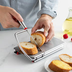 muntifunction stainless steel butter cheese ham dividing cutting machine slicers knife with scale kitchen tools bar accessories