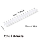 Wireless Rechargeable LED Night Lights Motion Sensor Lights Closet Kitchen Night Lights Bedroom Sensor Light Cabinet Stair Light