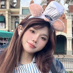 Anime Ratatouille Chef Remy Magnetic Cute Rat King Headband Washing Headband Cartoon Funny Rat King Headband Surprise Gifts