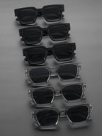 Classic Square Plastic Frame Sunglasses for Men & Women