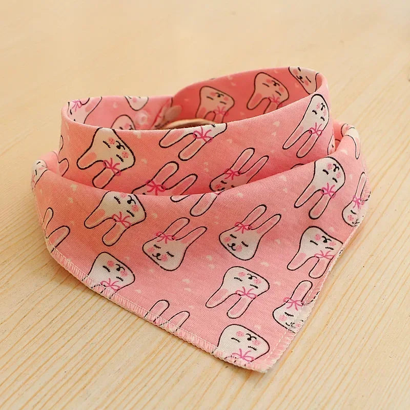 Soft Cotton Bandana for Dogs - Christmas Dog Neckerchief