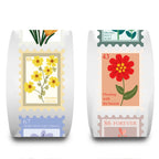 500PCS Flower Stamps Roll Sticker Harajuku Cartoon Y2k Fashion Scrapbook Graffiti Cafe DIY Scrapbooking Phone Gifts Decals