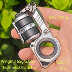 EDC Magnetic Tuning Fork Fidget Slider Mechanical Ratchet Toy