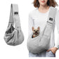 Cotton Dog Sling Carrier – Comfortable Crossbody Pet Travel Bag