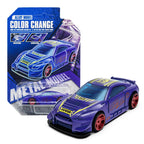 1:64 Magic Color Changing Racing Car Model Temperature Sensitive Inertia Pull Back Cars Toys Crash-Resistant Durable Boys Gift