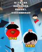 DC Justice League Plush Keychain Superhero Bag Charm