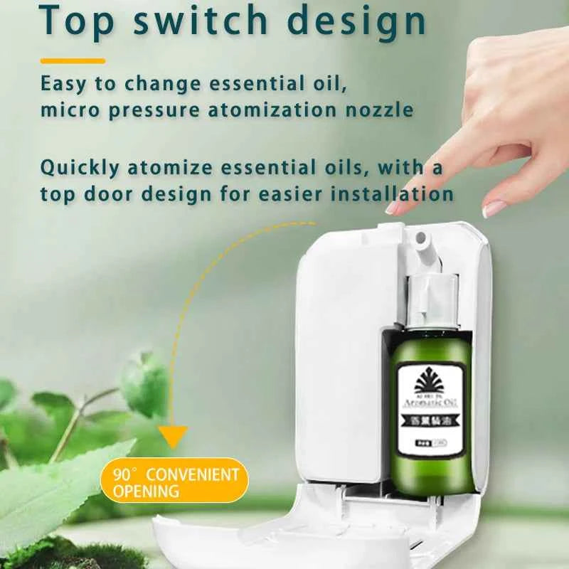 Timing Scent Air Machine Hotel Aroma Diffuser 140ML Wall Mounted Essential Oil Diffuser For Home Fragrance Bluetooth APP Control