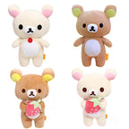Anime Rilakkuma Cartoon Plush Doll Soft bear Toys Kawaii Room Decor Teddy Bear Plushies Cute Couple Bear Xmas Gifts For Girls