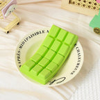 Simulated Chocolate Squeeze Toy PU Soft and Slow Rebound Office Stress Relief Toy Hand Relaxation Gift Desktop Ornament