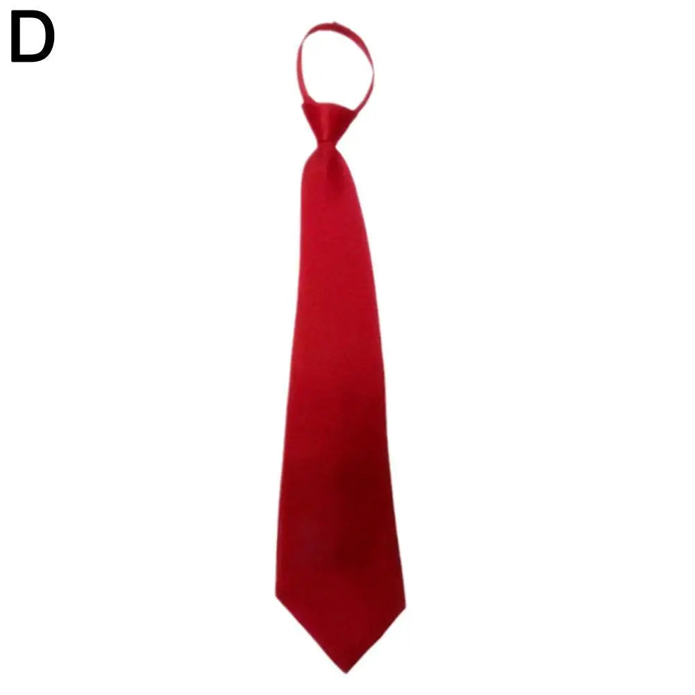 Unisex Ties Retro Silky Narrow Neck Tie Slim Smooth Women's Bow Tie Korean Style Simple Elegant All-match Trendy Students Tie